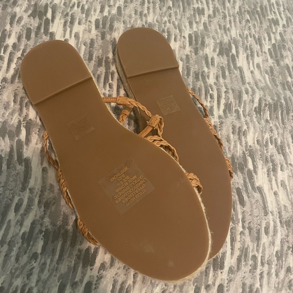 The Kathryn Espadrille Slide Sandal in Leather - Picture 7 of 7